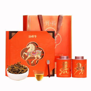 DIANPINHAO | Authentic Yunnan Fongqing Dianhong Tea Red Golden Bud