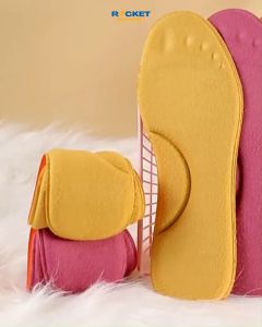 2PCS Self Heated Thermal Insoles Feet Warm Memory Foam Arch Support Insoles Winter Sports Shoes Self-heating Shoe Pads