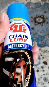 STP CHAIN LUBE SET WITH CLEANING BRUSH