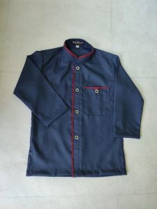 Baju Koko Anak Laki Laki Premium 1 - 15 Tahun Lengan Panjang Toyobo Fodu