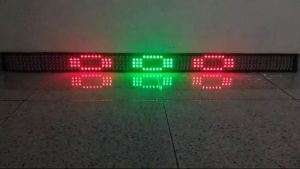 LAMPU STROBO TEXT 5 BARIS 12volt 24 volt