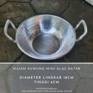 WAJAN KUALI CEKUNG/KUWUNG MINI UK 18CM