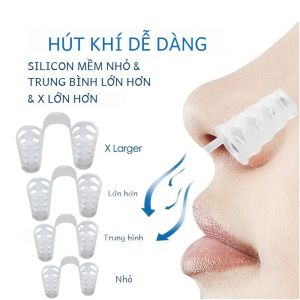 4pcs Chống Ngáy mũi dilator cho dễ thở ngăn ngừa ngáy làm cho nó tốt hơn cho hô hấp chăm sóc sức khỏe