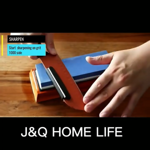 Sharpening Stone 2 Side Grit 1000/6000 Whetstone Set Kitchen Knife Sharpener Set Home Kitchen Utensils