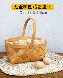 Giỏ Đựng Trứng Bát Giới Phật Viết Giỏ Tre Thủ Công Giỏ Xách Giỏ Đan Giỏ Rau Đan Mây Hình Tròn Cỡ Lớn Có Nắp