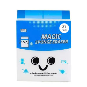2X Density Stronger Melamine Sponge Multi-Functional Household Cleaning Supplies Cleaner for KitchenBathroomSinkWall Cleaner