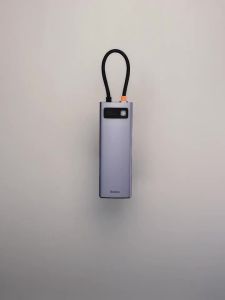 BASEUS | Cổng Kết Nối Đa Năng Baseus 4K 60Hz USB C Với HDMI SD TF Ethernet Sạc Nhanh PD 100W Bộ Chuyển Đổi USB 3.0 Dành Cho MacBook Laptop Máy Tính Bảng
