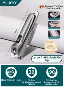 IMLUCKY | Anti-Splatter High-End Nail Clippers