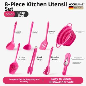 kochblume | Foldable Silicone Cooking Utensil Set