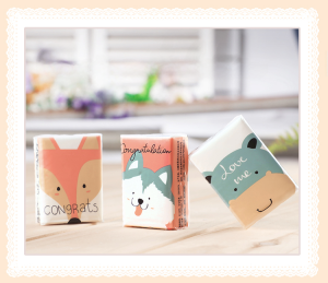 Handkerchief Paper Napkin Small Package Wet Water Facial Tissue Paper Extraction Portable Packaging Portable 3-Layer 60 Packs