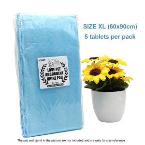 Pet urine pad disposable absorbent pad non-woven fabric + absorbent resin super absorbent 4 sizes pet hygiene products