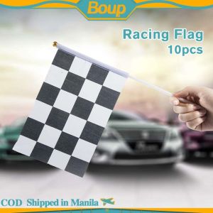 10Pcs Black & White Racing Stick Flag: A Comprehensive Guide