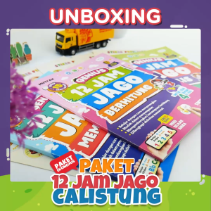 Buku Calistung (Baca Tulis Hitung) - Paket Genius 12 Jam Jago Calistung - ZiyadBooks