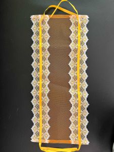 ถุงใส่ผ้าไตรไม่มีโบว์ กว้าง 24 เซนติเมตร ยาว 54 เซนติเมตร