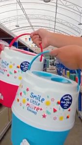 Eskimo กระติกน้ำเก็บความเย็นมีก๊อก HC500V กระติก8ลิตร cooler box คลูเลอร์กดน้ำ ความเย็นได้นาน 10+ พลาสติก Food Grade ผลิตในไทย