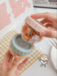 HUIYANGXU | Hộp Lưu Trữ Mini Có Nắp