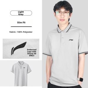 Li-Ning | Quick-drying Short-sleeve Polo Shirt