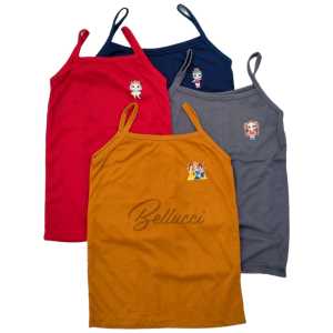 Tengtop/Tanktop Kaos dalam Singlet Kamisol Anak Cewe Perempuan SD usia 5-9 tahun