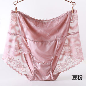 Quần Lót Ren Lưới Gợi Cảm Cạp Cao Cho Nữ Quần Lót Cotton Thoáng Khí Cỡ Lớn Cỡ Nhỏ Thoải Mái Cho Phụ Nữ Trẻ