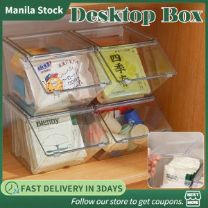 Acrylic Candy Storage Box Clear Tea Bag Storage Desktop Box Home Coffee Holder Container Box Household Supplies
