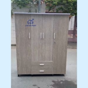 TỦ NHỰA QUẦN ÁO 4 CÁNH THÔNG DỤNG PHỔ BIẾN CHO GIA ĐÌNH HIỆN NAY