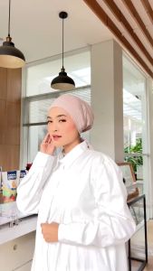 Termurah ! Ciput Arab Tali Bahan Jersey / Inner Basic Turki Warna Terlengkap