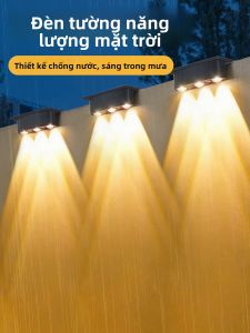 WANLIYANG | Đèn Sân Vườn Năng Lượng Mặt Trời Đèn Chiếu Sáng Ngoại Thất Tạo Không Khí Ban Công Đèn Rọi Tường Trang Trí