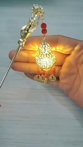 Tusuk Konde  3D Lampu LED Tradisional Chinese Wanita Fashion Import