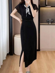 DAIXIANGFEIZI | Đầm Dây Cinching eo Mới cho Người Bé và Plus Size mùa Hè