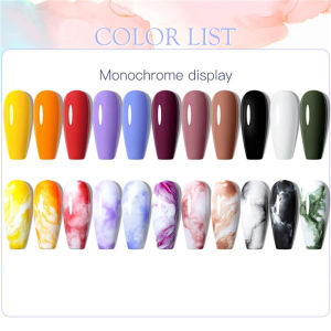 MEET ACROSS 8ML Quick Extension Nail Gel Vernis Nude Milk White Gel Nail Polish UV Semi Permanent Nails Art For Manicure Tools