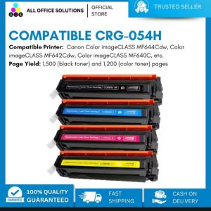 AOS 1 Set Compatible Toner Cartridge for LBP622 & MF644 CRG 054H CRG054H High Yield