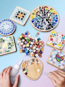 [SG Seller] DIY Mosaic Coaster Handicraft - Art & Craft