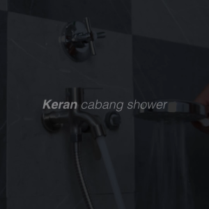 VONE Kran Cabang Double Shower Mandi Bak Air Stainless SUS 304