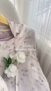 (Gratis Sajadah) Mukena Dewasa Ranaima Series Bahan Rayon Viscose Premium - Motif Kekinian Bisa COD