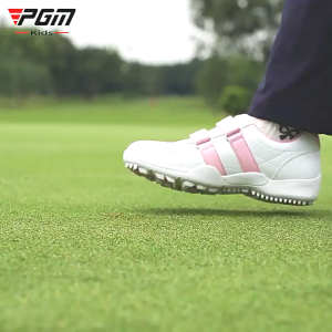 PGM Golf Shoes for Women and Girls Golf Shoes Breathable Ladies Sneaker Sport Shoes Girl Soft Microfiber Leather Shoes XZ007