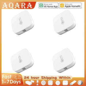 Aqara | Global version Aqara Temperature Humidity Sensor Smart Air Pressure Sensor Zigbee Smart home For Xiaomi APP Mi home Homekit APP