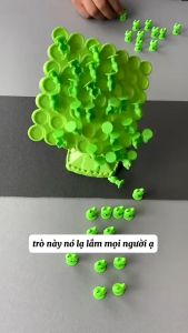 Đồ Chơi Xếp Hình Cây Cân Bằng Hình Con Ếch Dễ Thương Cho Trẻ Em Đồ chơi Toán học Montessori