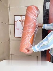 BF-C1172 Plastik Penutup Karet Pelindung Debu Isi 10pcs / Plastik Transparan Penutup Perabotan Dapur