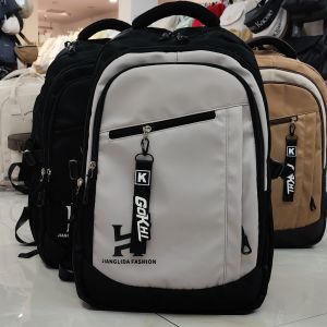 Waterproof Large Capacity Double Shoulder High School Travel Backpack Fashionable Computer Bag for Men Jianglidada Model