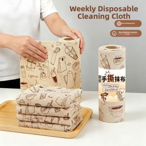 MUHONGYU | Durable Absorbent Dual-use Hand-tear Disposable Kitchen Towel