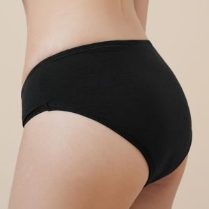 Noya - Quần lót nguyệt san Thảo màu Đen Có sẵn loại cho kinh thường & kinh nhiều mặc được 8h size S-XL