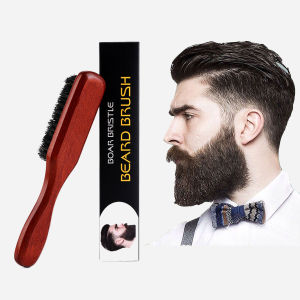 Wild Boar Bristles Material Beech Beard Brush Shaving Perfessional Tools Reduce Frizz Shaving Brush Barbershop Accessories