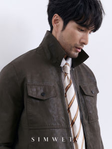 Vintage Workwear Multi-Pocket Windproof Jacket Zipper