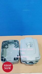 MK 13A IP66 WEATHERPROOF SWITCH SOCKET OUTLET IP66 (86486-GRY)