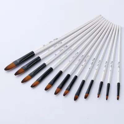 Child Art Nylon Watercolor Brush Set