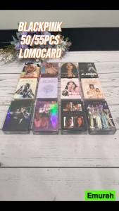BPINK Photocards 55pcs Lomo Card Jennie Rose Jisoo Lisa JUMP DEADLINE APT Born Pink Coachella Ready For Love World Tour