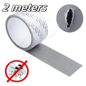 2mx5cm Self-adhesive Window Screen Repair Tape Door Seam Waterproof Anti-Insect Mosquito Fly Net Broken Holes Repair Patch Tape