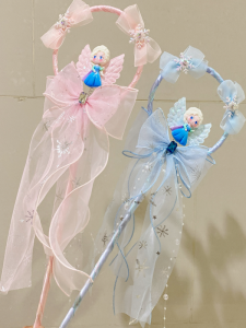 Cây Đũa Thần Phát Sáng Công Chúa Elsa Đồ Dùng Biểu Diễn Ngày Thiếu Nhi Đũa Thần Cổ Tích Đồ Chơi Giải Trí Cho Trẻ Em