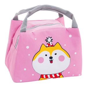 Cute Kawaii Lunch Box Insulated & Waterproof - Kids Picnic Food Bag Cooler for Outdoors