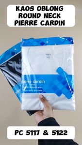 Kaos Dalam Oblong Round-Neck PIERRE CARDIN PC 5117  Putih Isi 1 Pcs Bahan Katun